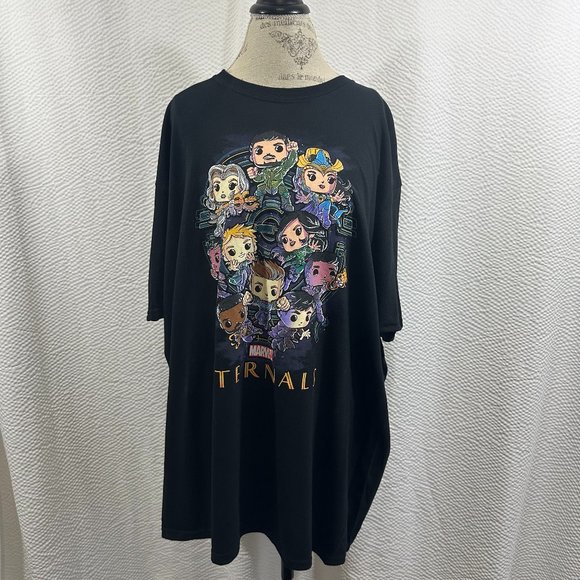 POP Funko Marvel Collector Corps The Eternals T-Shirt 3XL - Picture 2 of 5